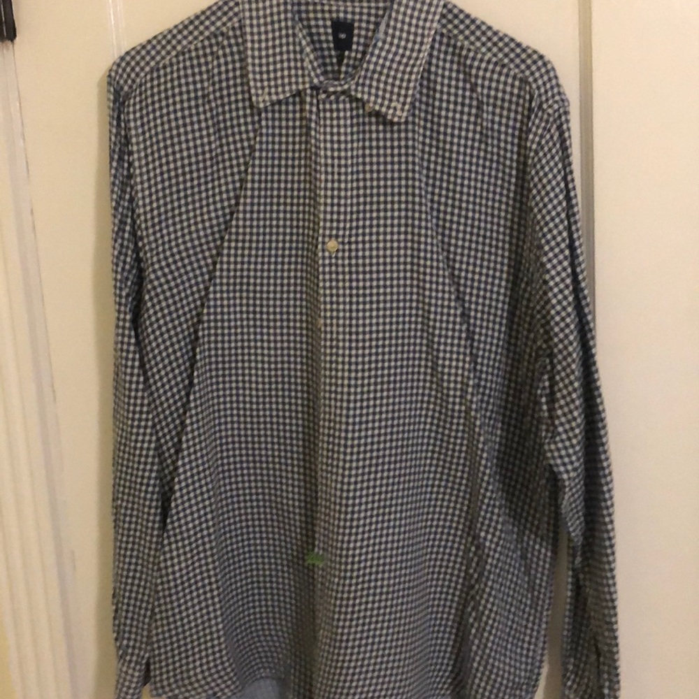 Gap checkered button down